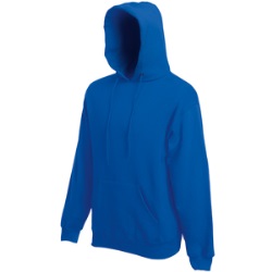 Толстовка "Hooded Sweat", ярко-синий_XL, 80% х/б, 20% п/э, 280 г/м2
