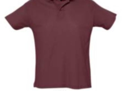 Рубашка поло мужская SUMMER II, бордовый, 2XL, 100% хлопок, 170 г/м2