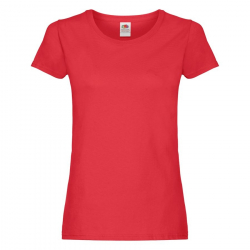 Футболка женская Lady Fit Original T, красный 2XL, 100% х/б, 145 г/м2