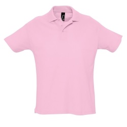 Рубашка поло мужская SUMMER II, розовый, XL, 100% хлопок, 170 г/м2