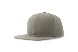 Бейсболка "SNAP BACK-S", 6 клиньев, пластик. застежка, серый, 100% перераб. полиэстер, 300 гр/м2