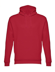 Толстовка мужская с капюшоном PHOENIX, бордовый, S, 50% хлопок, 50 полиэстер, плотность 320 г/м2