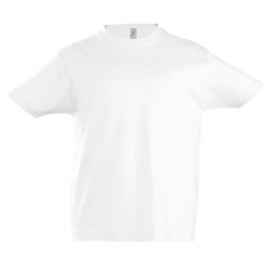 Футболка детская IMPERIAL KIDS, белый, 6 лет, 100% хлопок, 190 г/м2