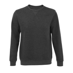 Толстовка мужская "Sully Men", т.серый меланж, 3XL, 60% хлопок 40% полиэстер, 280 г/м2