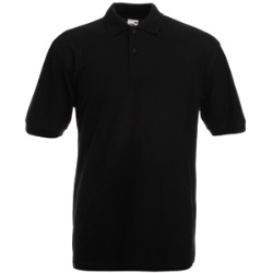 Поло "Premium Polo", черный_L, 100% х/б, 180 г/м2