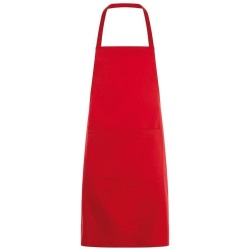 Фартук "GRAMERCY" красный, полиэстер 65%, хлопок 35%, 190 г/м2