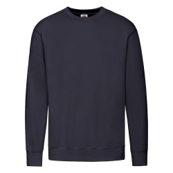 Толстовка мужская без начеса "Lightweight Set-in Sweat", темно-синий, L, 80% х/б 20% п/э, 240 г/м2